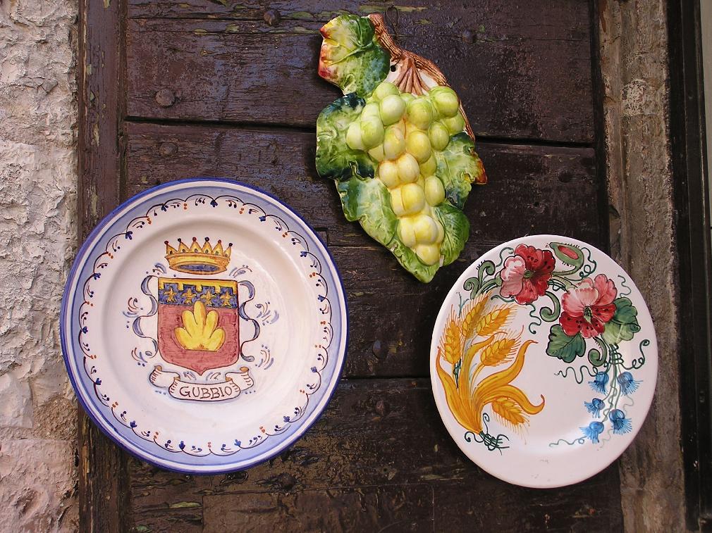 Ceramiche eugubine - Foto di Roberta Milleri