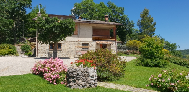 La villa e il giardino