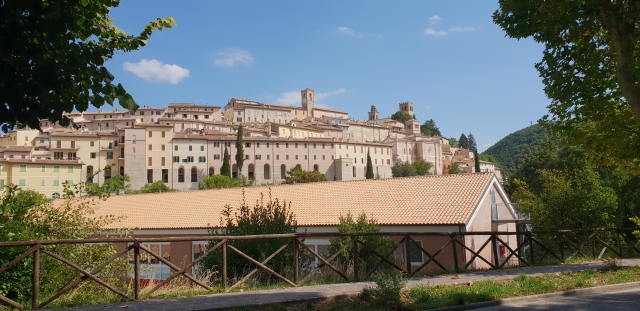 Vista su Nocera Umbra.