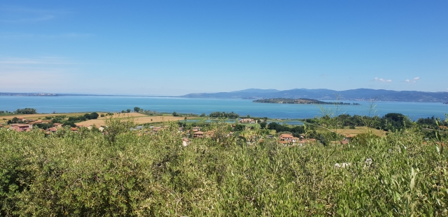 Vista sul Lago Trasimeno